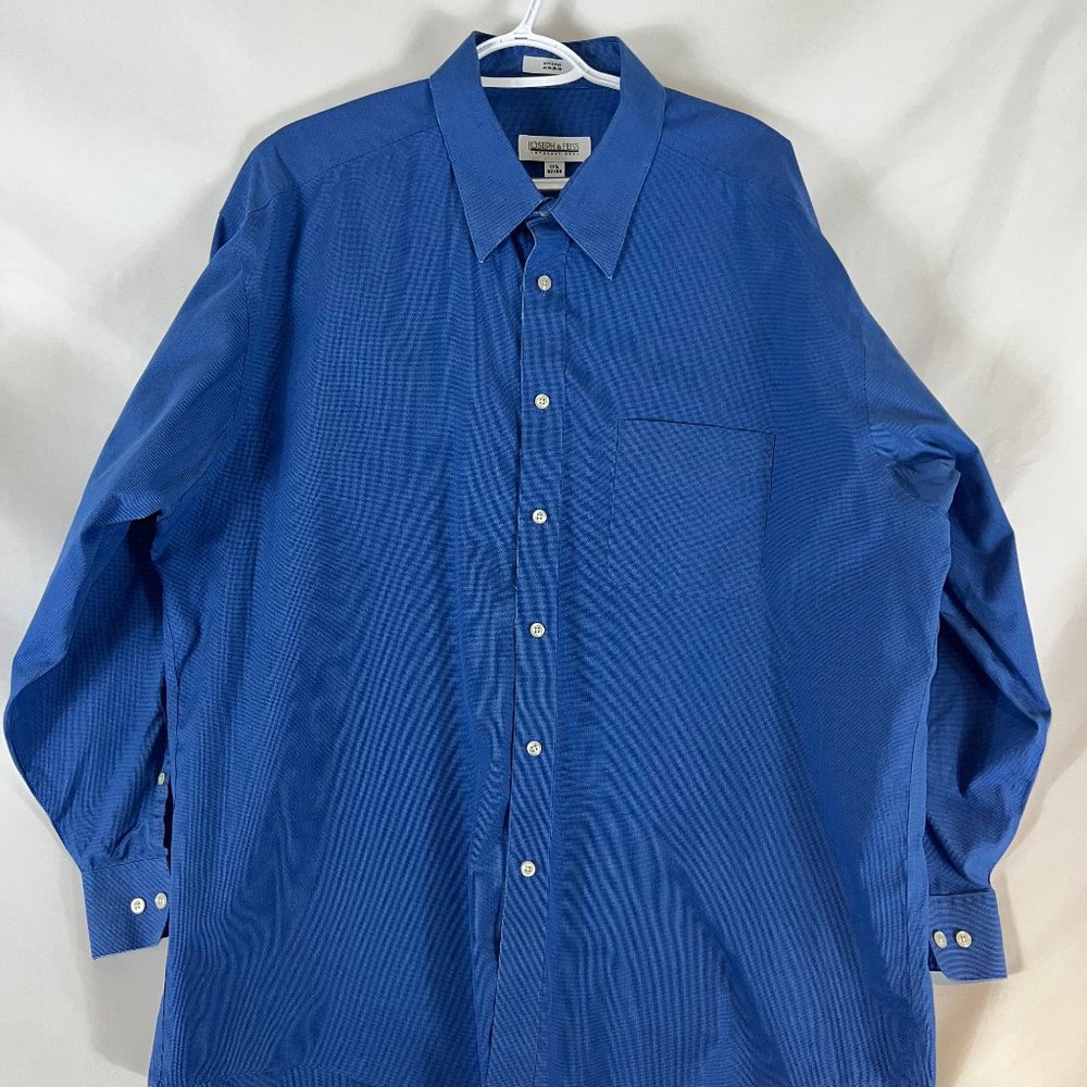 Joseph & Feiss French Blue Dress Shirt Size 17 1/2 32/33